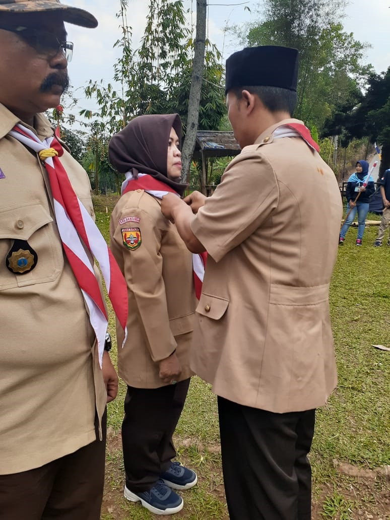 Kegiatan Pengukuhan Gudep Pramuka